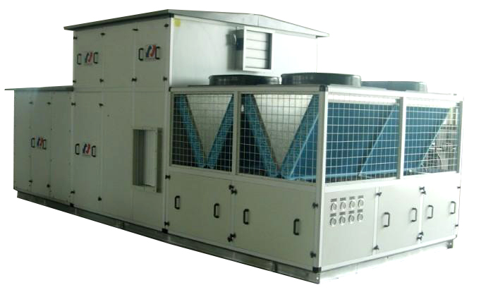 Unidad de Aire Acondicionado en Tejado