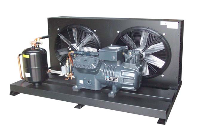 Unidad de condensación tipo abierto de portador