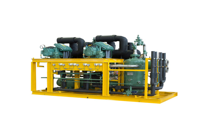 Compresores semiherméticos condensadores paralelos enfriados