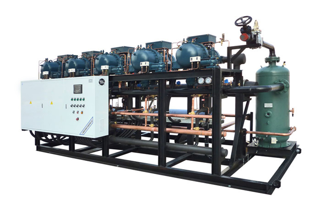 Unidad de refrigeración de compresor de tornillo paralelo 6